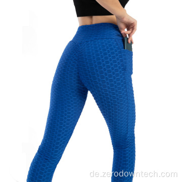 Schweißabsorbierende Leggings mit hohem Bund am Gesäß